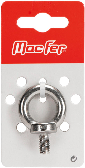 Olhal Suspensão Macho Inox AISI316 Macfer (MS0501-BL)