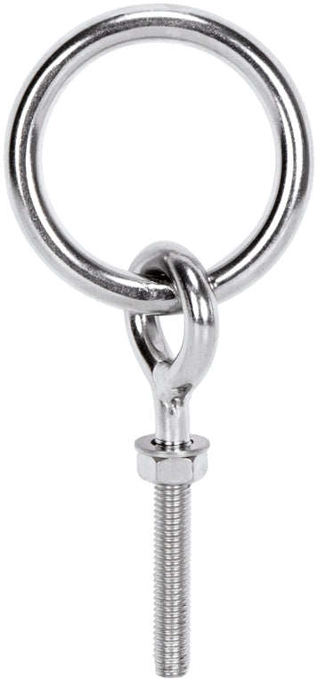 Argola Passa Cabos com Espigão Inox AISI316 Macfer (MS0505-BL)