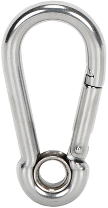 Macfer (MS0601-BL) Stainless Steel Snap Hook with Eye AISI316