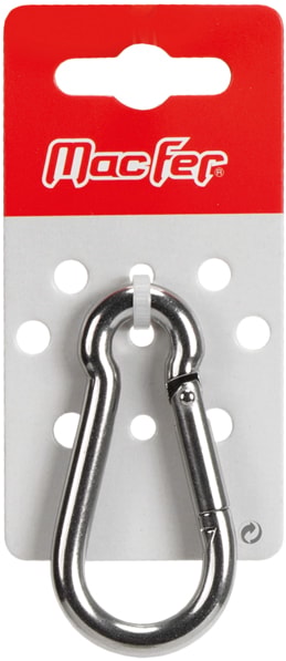 Mosquetão bombeiro inox AISI316 (MS0603-BL)