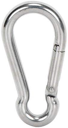 Mosquetão Bombeiro Inox AISI316 Macfer (MS0603)