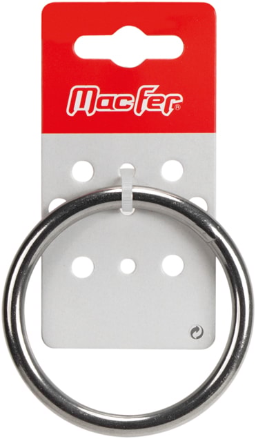 Argola circular inox AISI316 (MS0801-BL)