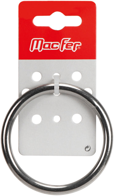 Anillo redondo de acero inoxidable Macfer (MS0801-BL) AISI316