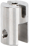 Clip de acero inoxidable Macfer (MS300-ND-BL) para panel vertical AISI316