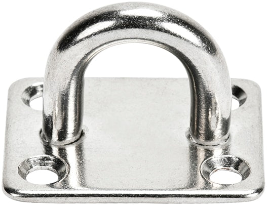 Alça "U" com base inox AISI316 (OM12)