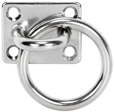 Mango en forma de U con base y anillo en acero inoxidable AISI316 (OM13-BL)