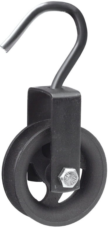 Polea de hierro fundido Macfer (RGP-01) con gancho