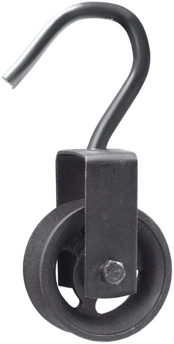 Polea de hierro fundido Macfer (RGP-01) con gancho