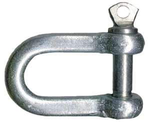 Manilha SE galvanizada (SKGe)