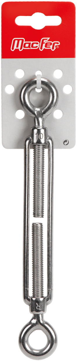 Macfer (TBSS-EE-BL) Stainless Steel Eye/Eye Turnbuckle AISI304