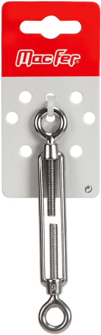 Macfer (TBSS-EE-BL) Stainless Steel Eye/Eye Turnbuckle AISI304