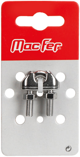 Macfer (WR-CSS-BL) Casquillo para cable de acero inoxidable AISI316