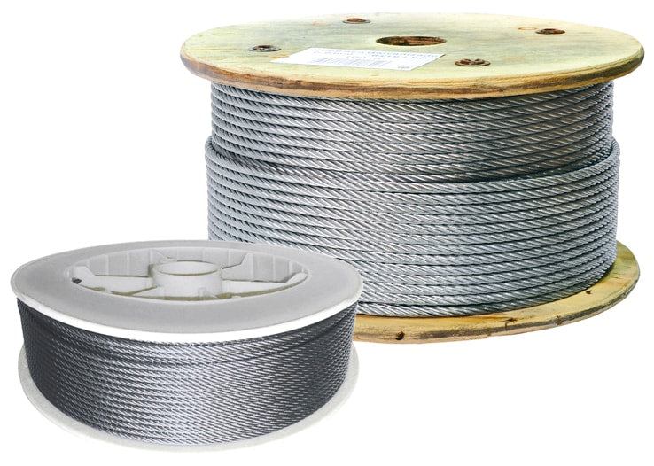 Cable de acero galvanizado antirrotación (WRG 19x7)