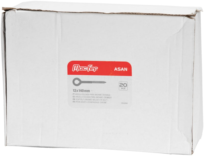 Argola soldada para andaime cromada (ASAN)