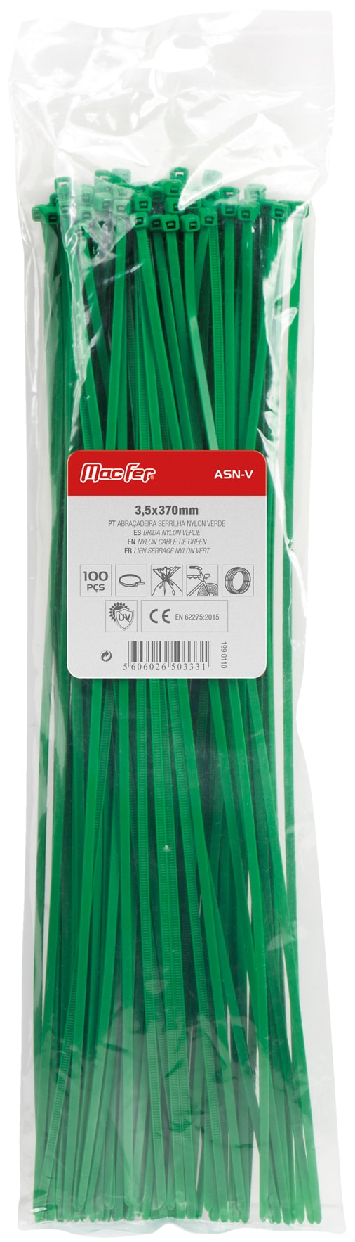 Brida de nailon (ASN-V)