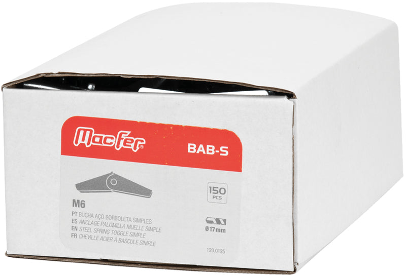 Bucha Aço Borboleta Simples Macfer (BAB-S)