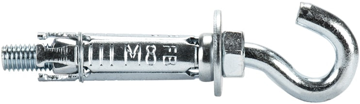 Bucha aço expansiva com gancho (BAE-G)