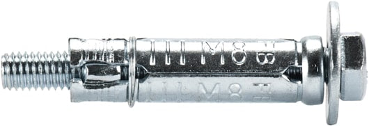 Bucha aço expansiva com parafuso (BAE-P)