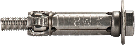 Anclaje de expansión de acero inoxidable AISI316 Macfer (BAEA4-P) con tornillo