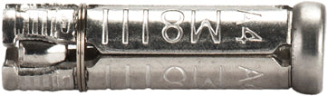 Anclaje de expansión Macfer (BAEA4-S) de acero inoxidable AISI316 liso