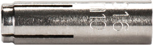 Anclaje de expansión hembra Macfer (BAPA4) de acero inoxidable AISI316