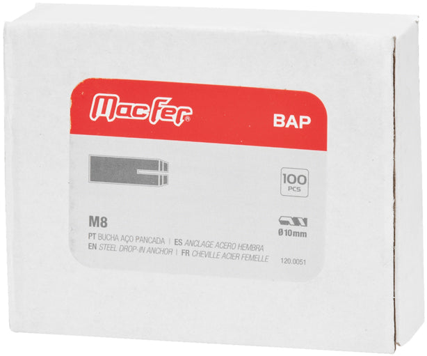 Bucha Aço Pancada Macfer (BAP)