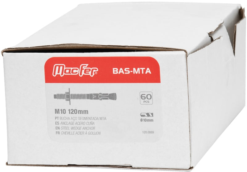 Bucha aço segmentada MTA (BAS-MTA)