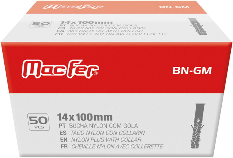 Bucha nylon com gola (BN-GM)