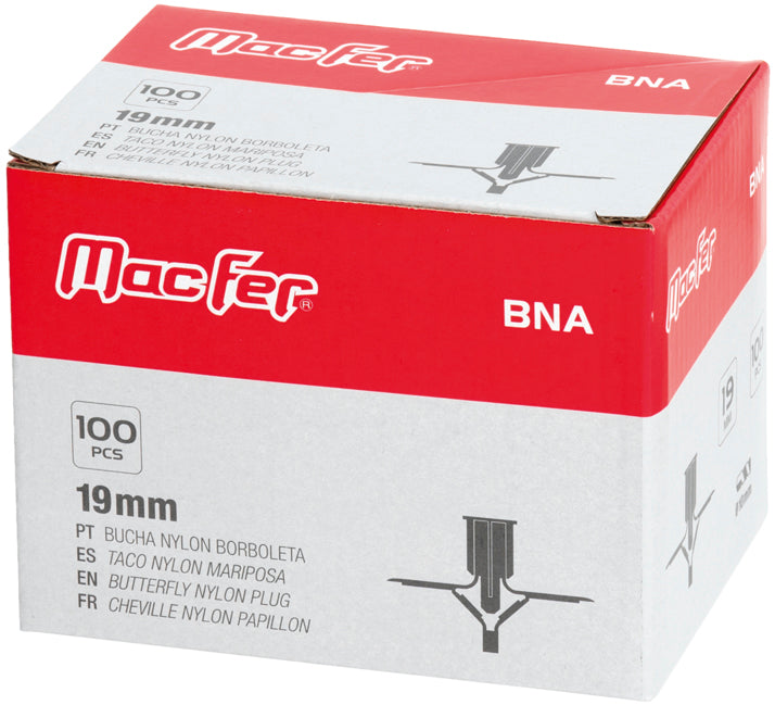 Macfer (BNA) Nylon Butterfly Plug