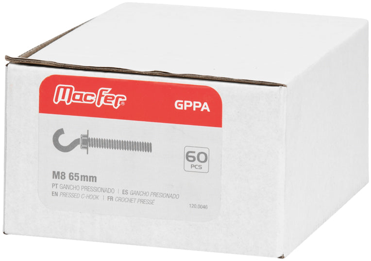Gancho Pressionado Macfer (GPPA)