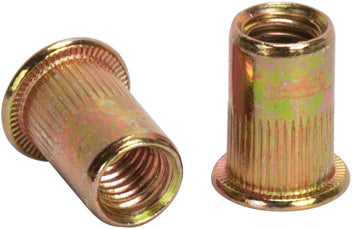 Tuerca remachable de acero de cabeza plana Macfer (PRST-CP)