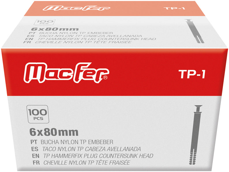 Bucha Nylon TP Embeber Macfer (TP-1)