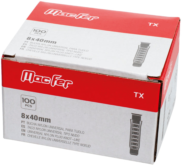 Macfer (TX) Universal Nylon Brick Plug