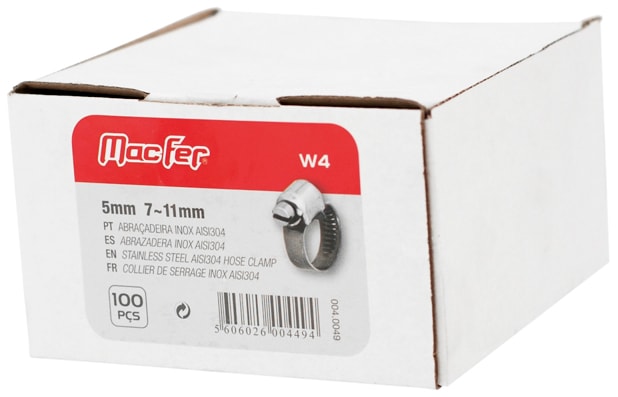 Stainless Steel Clamp AISI304 (W4)