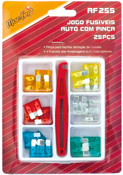 Macfer (AF25S) Car Fuse Kit with Puller