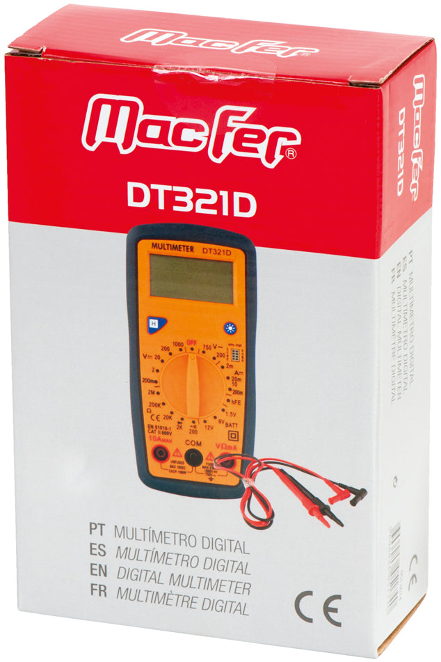 Macfer (DT321D) Digital Multimeter
