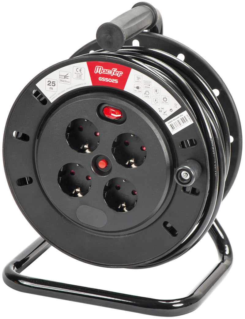 Macfer (GSS025) Extension Cable with Reel