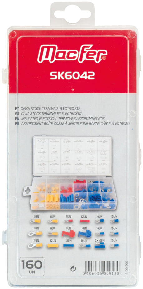 Macfer (SK6042) Electrician Terminal Assortment Box