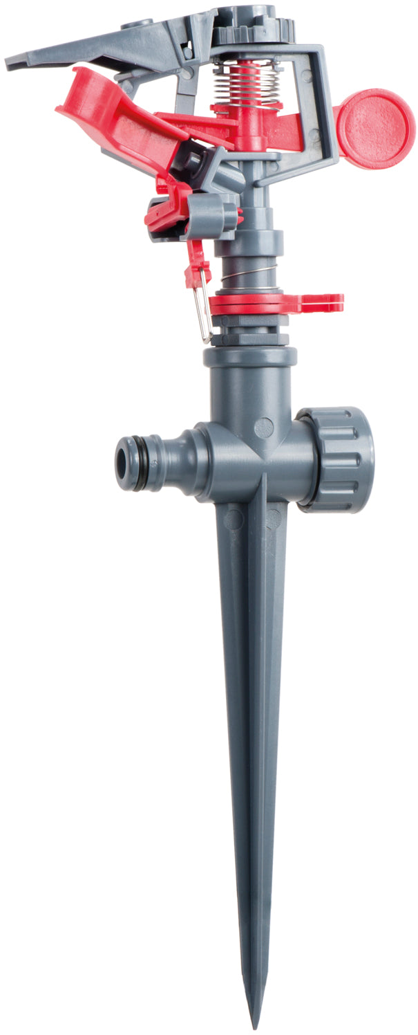 Plastic Impulse Sprinkler with Spike (1013)