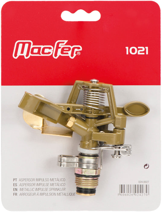 Macfer (1021) Metal Impulse Sprinkler