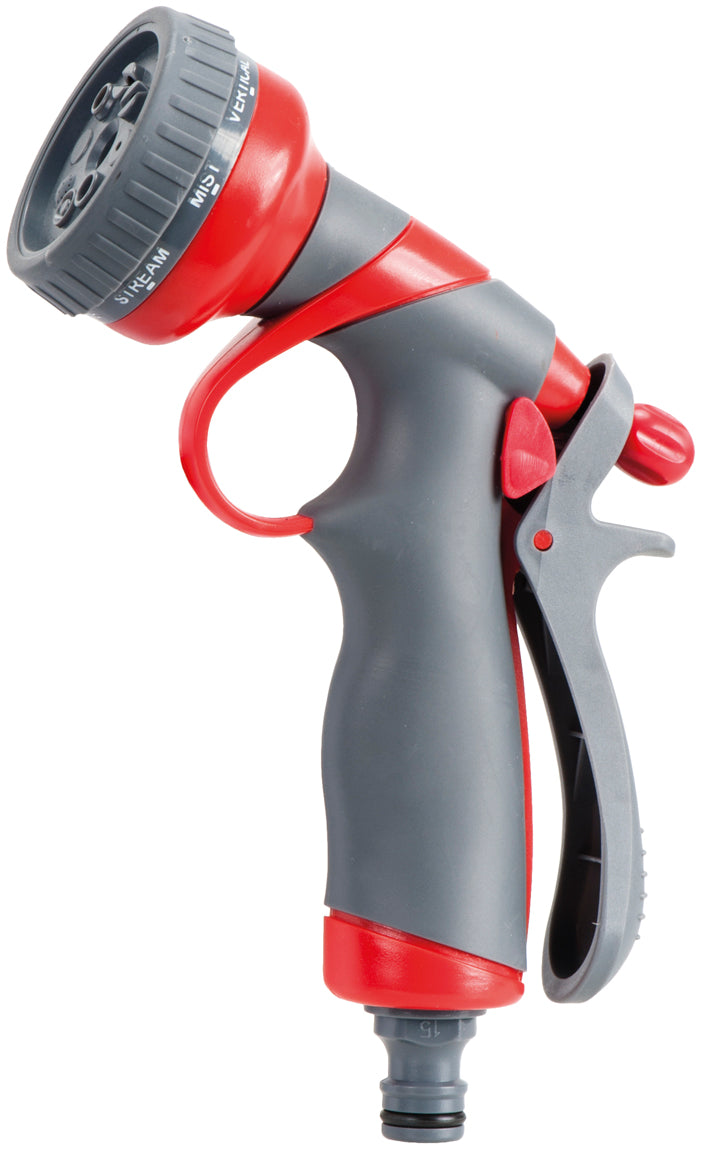 Adjustable Plastic Pistol with 8 Patterns (2072P)