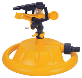 Plastic Impulse Sprinkler with Base (6012)