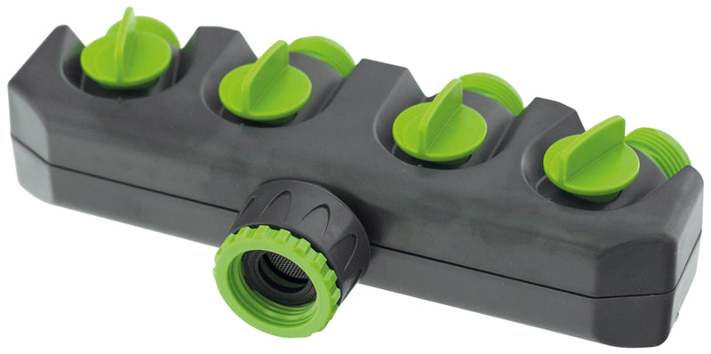 Macfer (8004) Conector rápido de 4 vías para grifo hembra