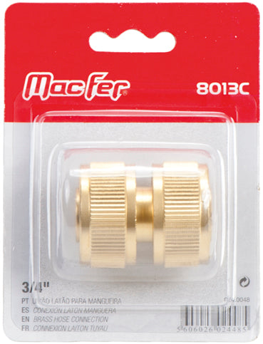 União Latão para Mangueira Macfer (8013C)