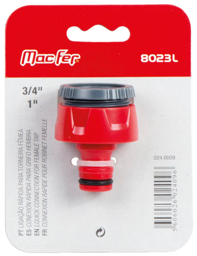 Macfer (8023L) Quick Connector for Female Tap