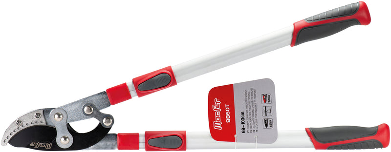 Macfer (8860T) Telescopic Branch Loppers with Anvil