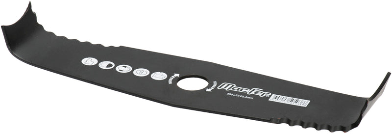 Juego de 2 cuchillas dentadas para desbrozadora Macfer (DR02DVS)