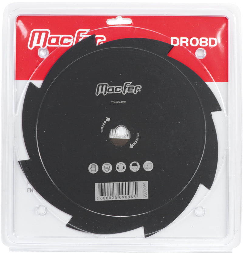 Disco para Roçadora 8 Dentes Macfer (DR08D)