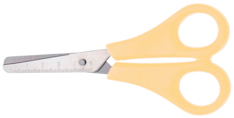 School Scissors with Round Tips, Stainless Steel (EPR-I-5)