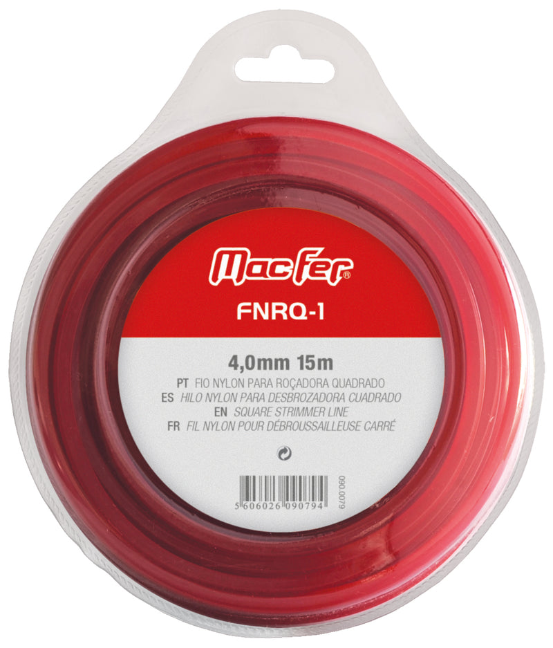 Hilo de corte de nailon cuadrado Macfer (FNRQ-1)